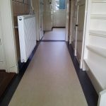 vloer met linoleum